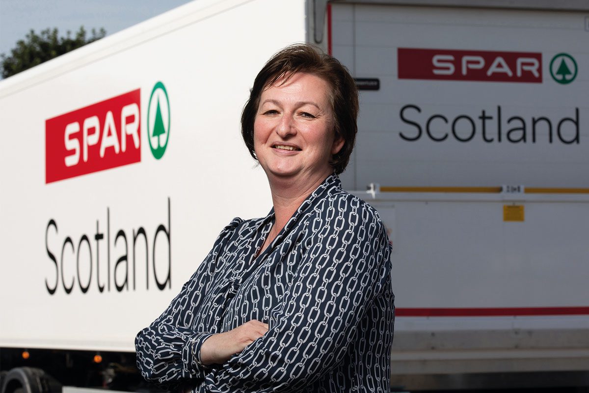 Paula Middleton of Spar Scotland