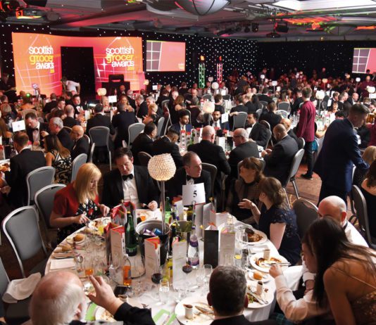 Celebrating together in safety Scottish Grocer Awards