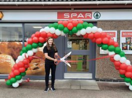 Doors reopen at Spar store Murray reopens the Dornoch store