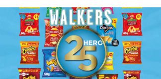 PepsiCo launched its new Hero 25 category strategy for Walkers earlier this year.