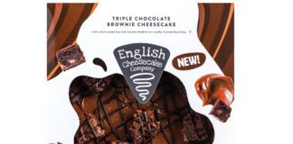 English Cheesecake Company triple chocolate brownie