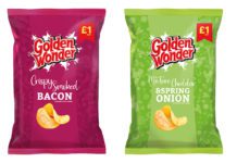 Golden Wonder smoked bacon and spring & onion