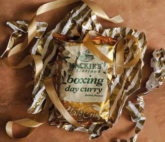 Curry favour with crisps Mackies boxing day curry