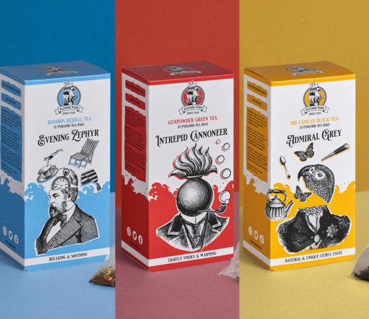 Sustainable tea making Flying Fish tea