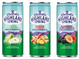 Water fizzing with growth potential Highland Spring sparkling water