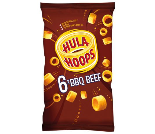New year, new look for hoops Hula Hoops BBQ Beef