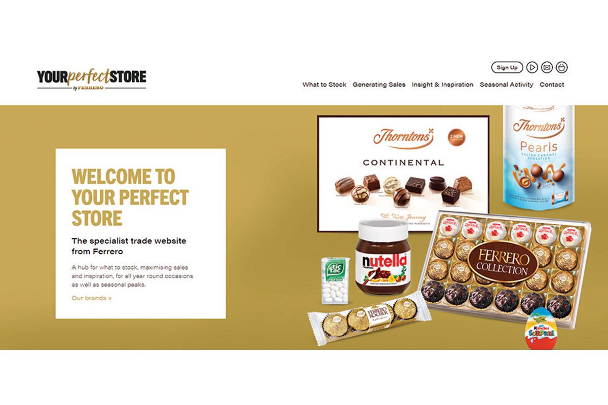 FERRERO UK has relaunched its retailer-facing website.