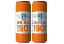 Irn Bru 1901 cans