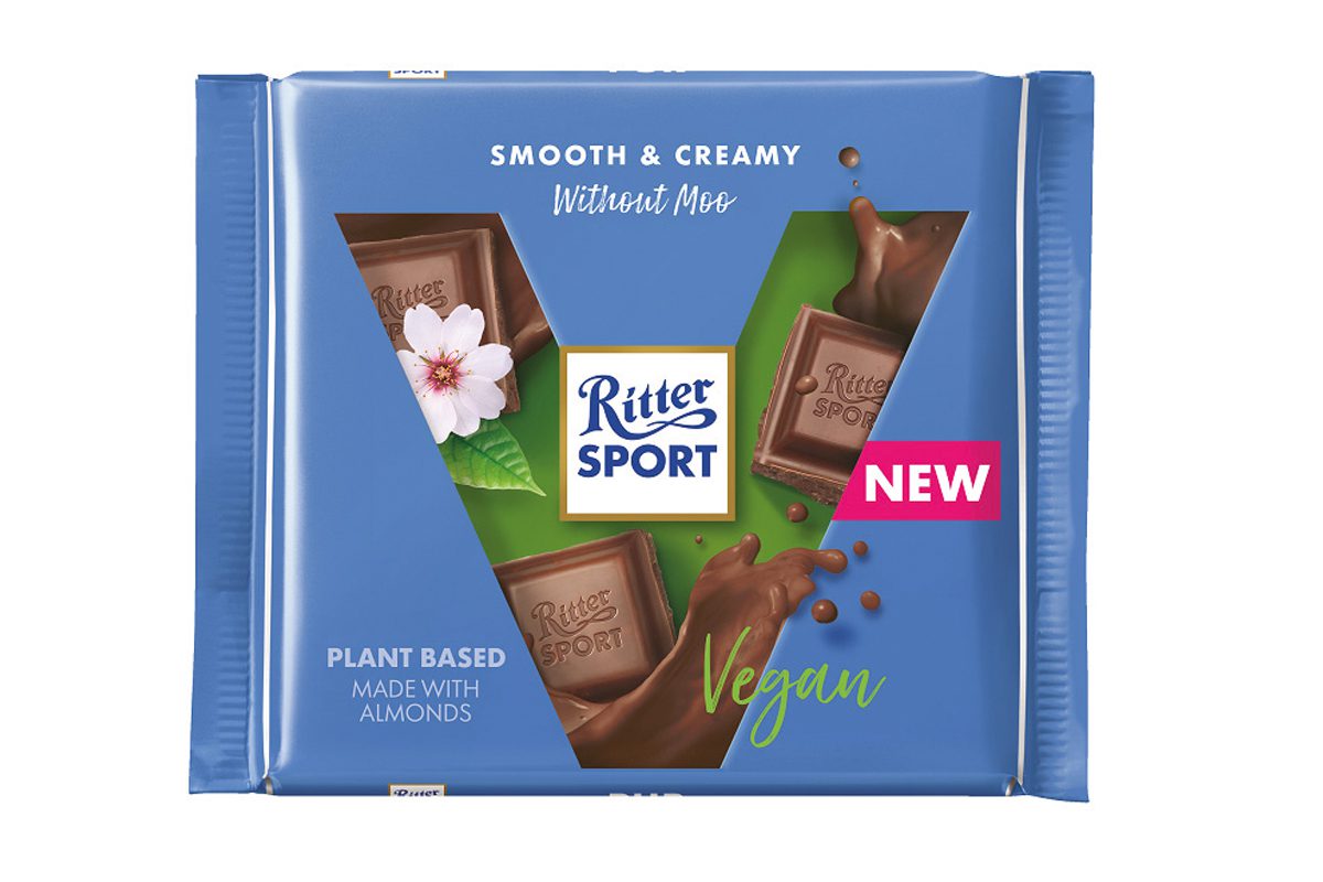 Ritter without moo plant based chocolate