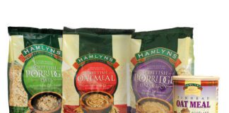 Hamlyns’ current porridge packs.