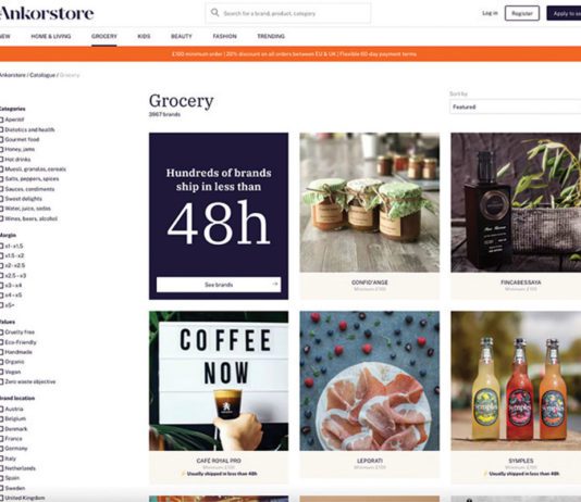 Wholesale done differently Ankorstore website