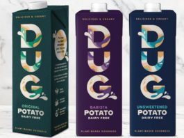 A new Dug in the window Dug milk