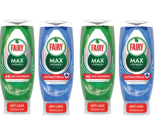 Fairy flipped on its head Fairy Max Power