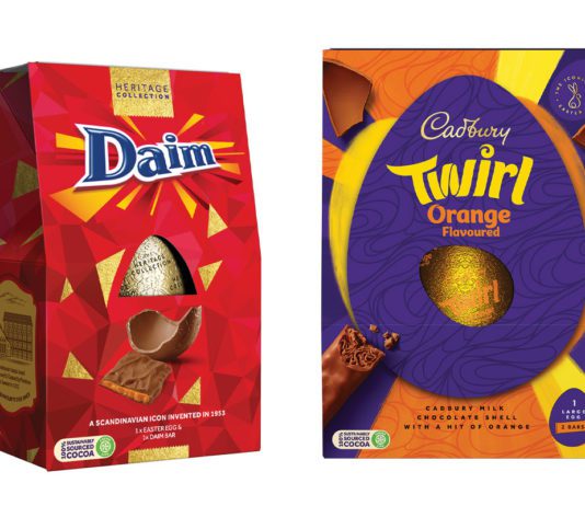 Mondelez ready for spring push New Daim and Twirl Orange shell eggs