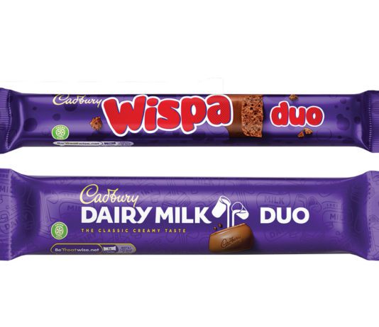 Packaging with a twist New Cadbury twist packs