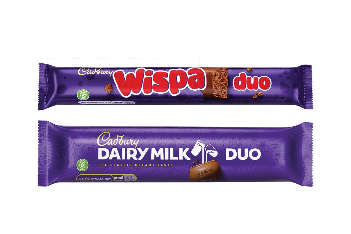 New Cadbury twist packs