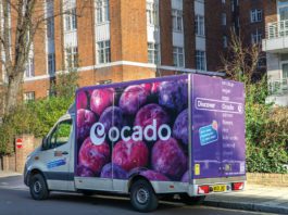 Rapid delivery is on the rise Ocado delivery van