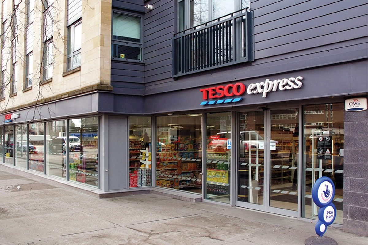 Tesco Express North street Glasgow