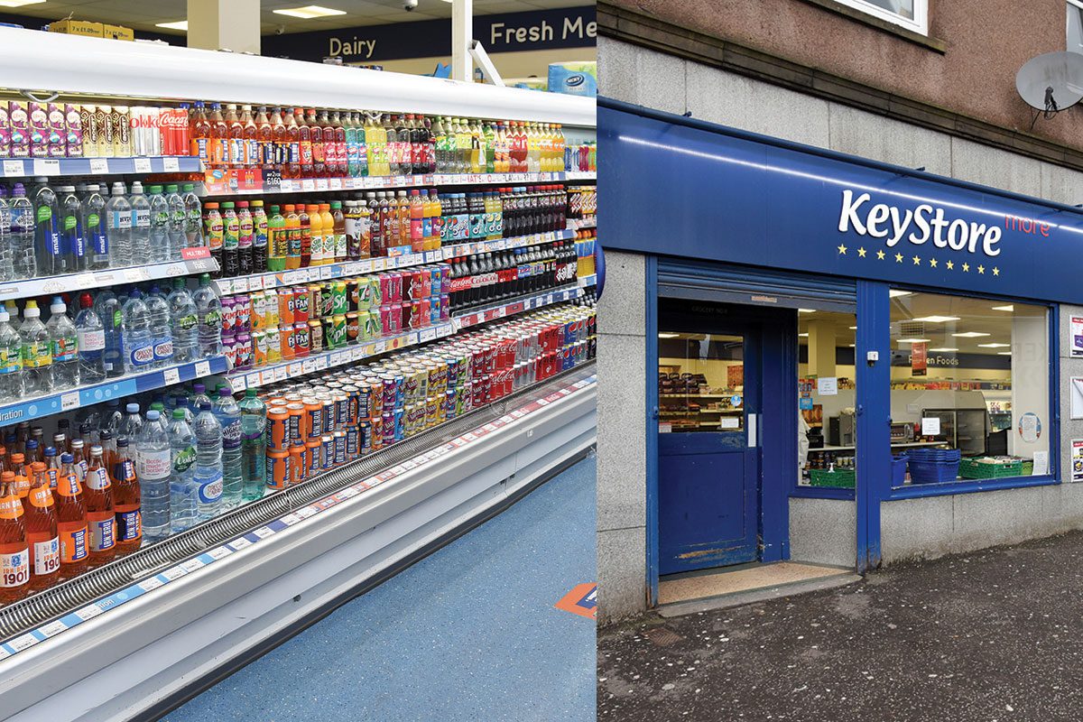 Tracy has been expanding the store’s range of low and no sugar soft drinks to encourage healthier choices. 