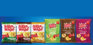 Classic Golden Wonder flavours will appear on shelves as part of the celebrations
