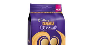 Cadbury caramilk buttons
