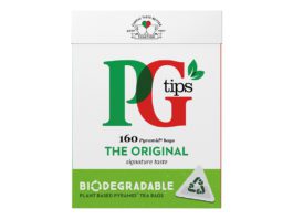 Going green with tea packaging PG tips biodegradable pack