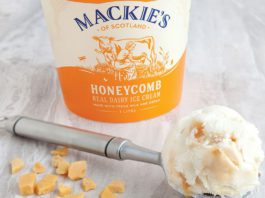 TV turn is paying off Mackies honeycomb ice cream