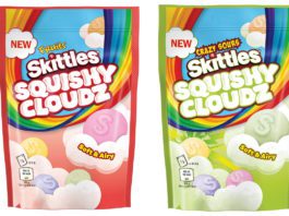 Soft touch for Skittles Skittles squishy cloudz