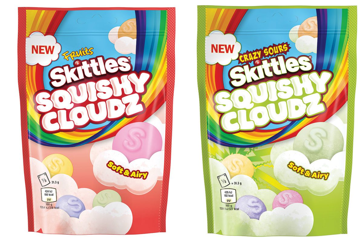 Skittles squishy cloudz