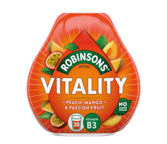 Convenient pick me ups Robinsons Vitality