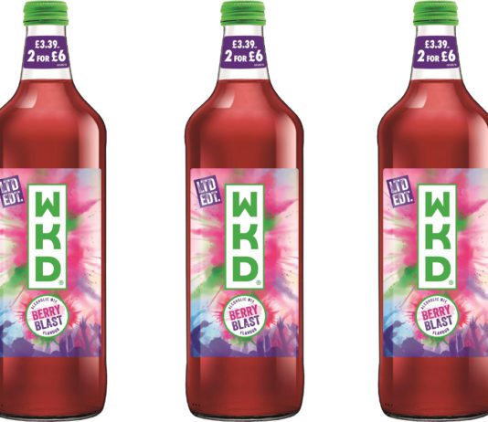 A blast of fruit for the summer WKD Berry Blast