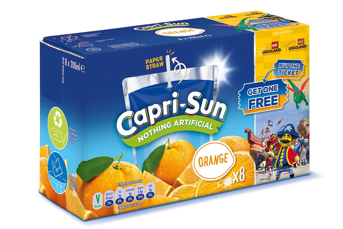 Capri-Sun new legoland promotion