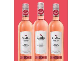 PMP for Gallo rosé Gallo Family Wine bottles