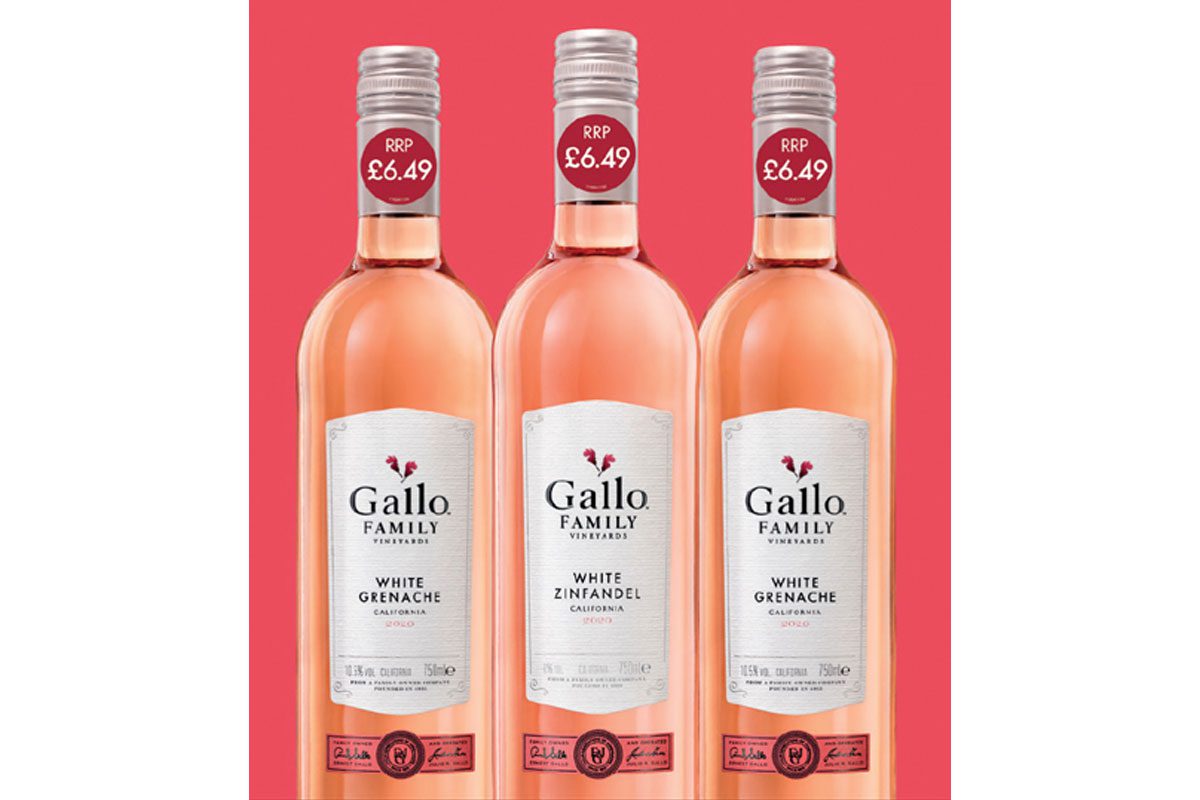 Gallo Family Wine bottles
