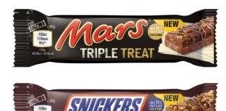 Mars and Snickers bars
