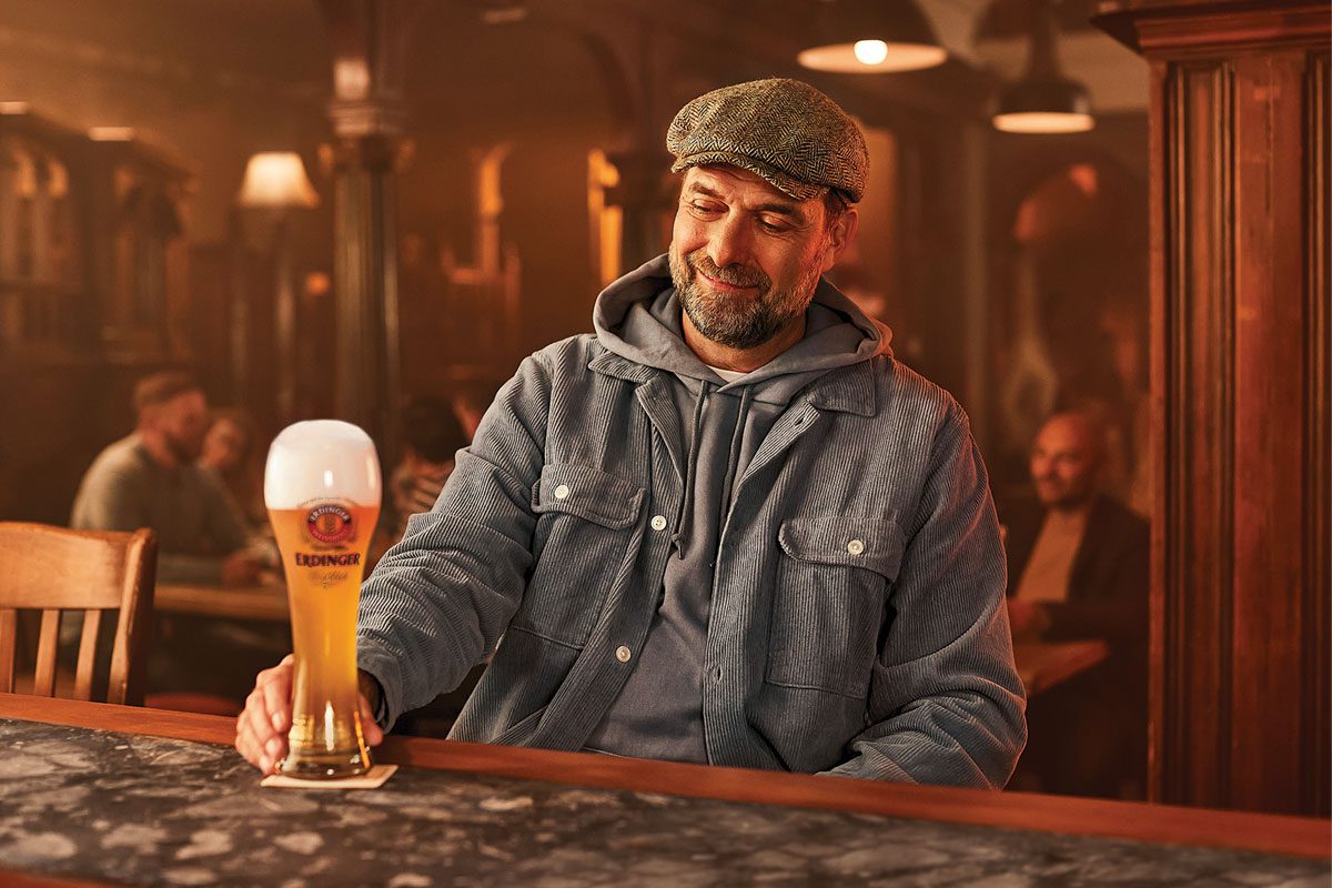 GERMAN beer brand Erdinger Weissbräu is back with a new advert featuring brand ambassador Jürgen Klopp. 