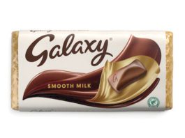 Mars acts for Earth galaxy chocolate bar