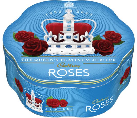 Mondelez marks Jubilee Cadbury Roses