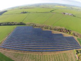 Scooping a sustainable prize solar power farm