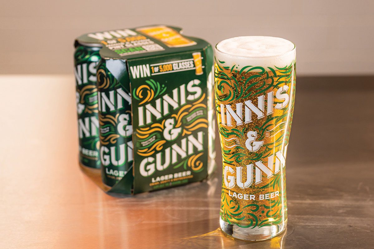 Innis & Gunn’s promotional four-pack.