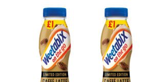 Weetabix on the go cafe latte variety