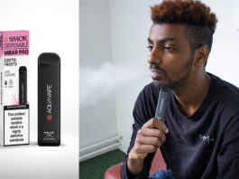 Evolution in the vaping category Aquavape disposable