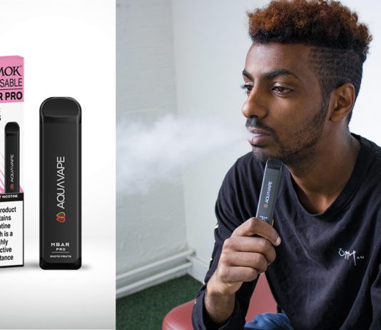 Evolution in the vaping category Aquavape disposable