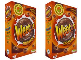 Chocolate with a twist Weetos Orange Chocolatey Hoops