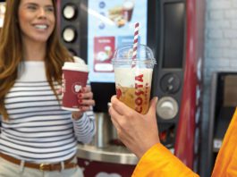 Costa plays it cool with Express Costa hot and iced drinks