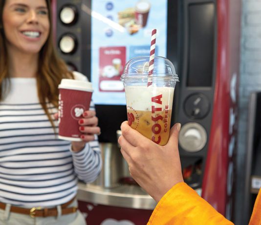 Costa plays it cool with Express Costa hot and iced drinks