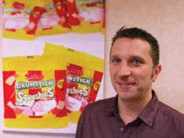Data driven sweet sales Man with Swizzels sweets