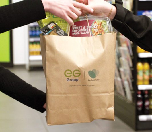 One million bags saved EG Group shopping bag