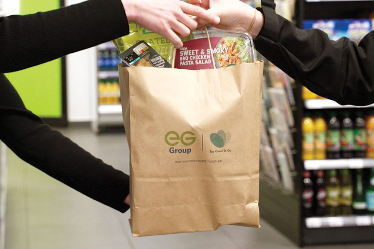 EG Group shopping bag