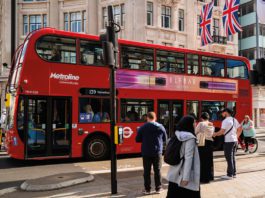 Marketing blitz for ElfBar Elfbar advert on bus